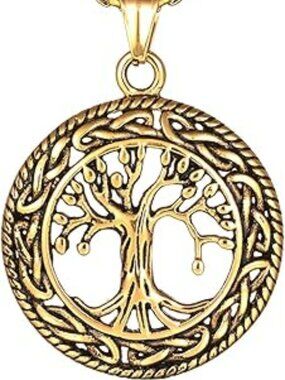 Tree of Life Necklace Bohemian Style Stainless Steel Life Tree Fashion Statement